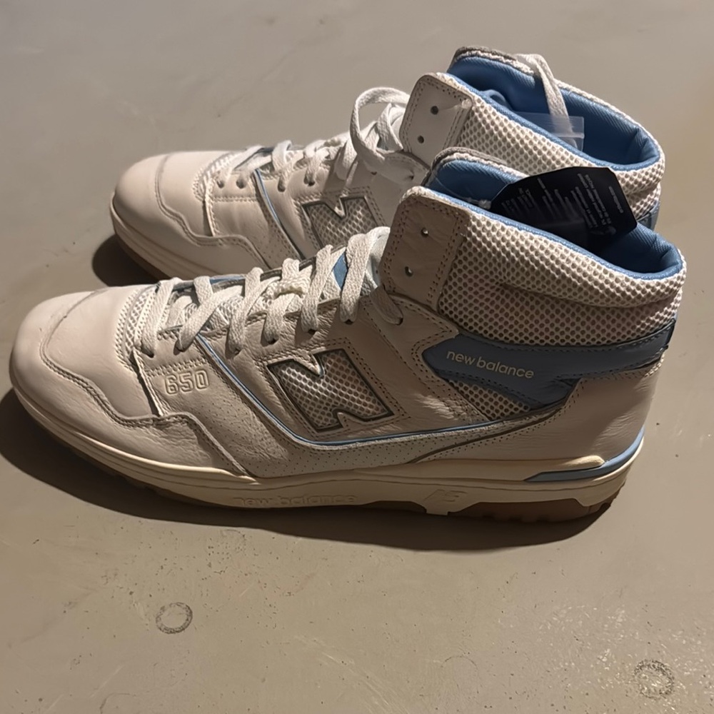 New Balance ALD 660 Men's White and Blue High-Top Sneakers